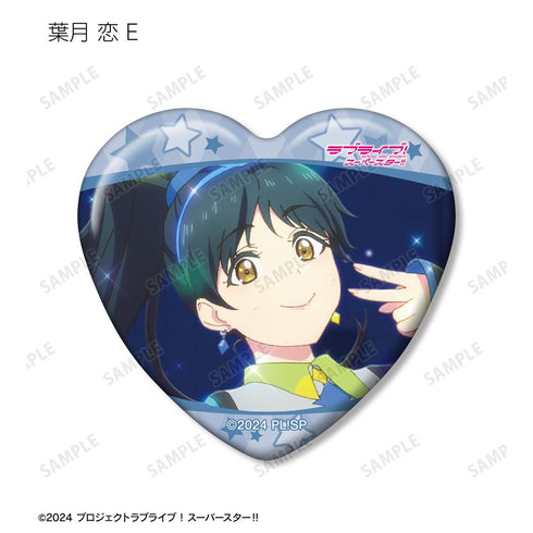 『ラブライブ!スーパースター!!』トレーディング 葉月 恋オンリー 場面写ハート型缶バッジ(単位/BOX)